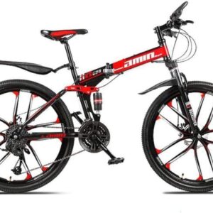 Bicicleta montaña plegable 26" LapooH, 24 velocidades