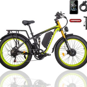 Kinsella K800 Pro - Bicicleta eléctrica MTB 48V23Ah Doble Motor