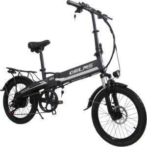 Bicicleta eléctrica plegable AOERACY para mujer