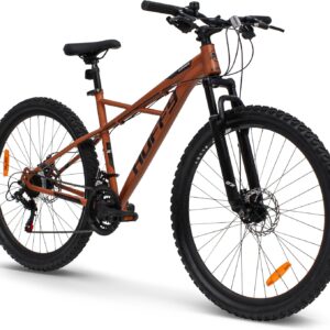 Huffy Mountainbike Bicicleta de montaña Korros 27,5 Pulgadas, marrón