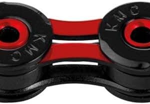 Cadena KMC X-10 SL DLC negra/roja 114 eslabones