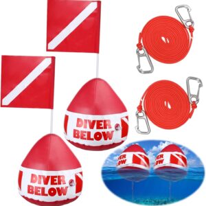 Juego cuerda PVC buceo libre con bandera Maitys