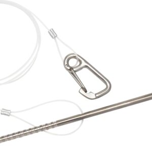 Cressi Fish Holder - Aguja Pasapeces con Mosquetón