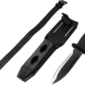 Cuchillo SUPERTOTEM, 124 mm, funda incluida