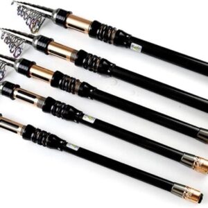 Caña de pescar KCUZO casting fibra carbono 2,1m portátil