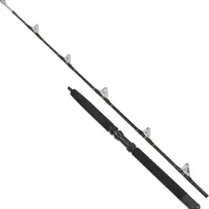 Fladen Caña de pescar offshore 1,85 m: 30-130 lbs en negro/dorado