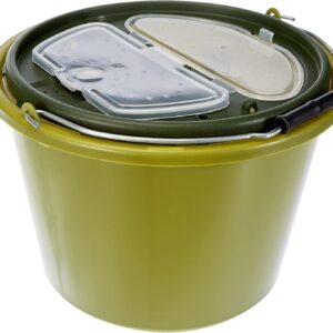 Cubo pescado vivo Plastica Panaro 11612N.335 Verde