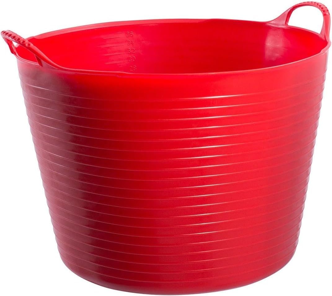 Tubtrugs Cubo Flexible Rojo 42L Red Gorilla