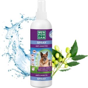 Spray Anti-Insectos Natural MENFORSAN para Perros - 250ml