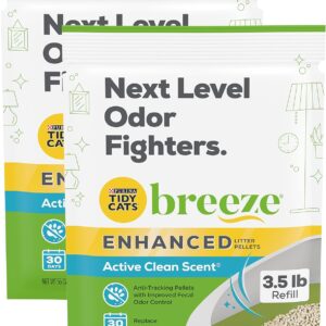 Tidy Cats Breeze - Arena no aglutinante mejorada, 7 lb