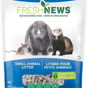 Arena Fresh News para roedores, 10 L – Absorbente y ecológica
