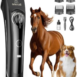 oneisall Cortapelos Profesional para Perros de Pelo Largo