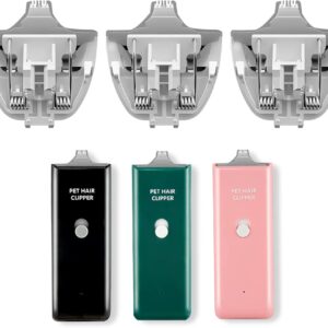 Cortapelos de cerámica Cussity para patas de mascotas (pack 3 hojas)
