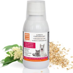 MENFORSAN Alimento líquido para pieles sensibles de perros y gatos 120ml
