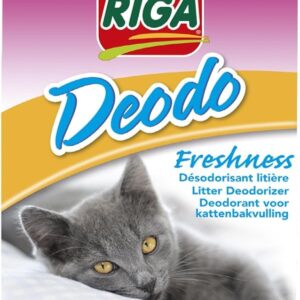 Riga DEODO Fresh Floral – Desodorante arena gatos 750g