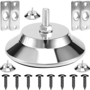 Niveladores metálicos para patas de mesa de billar (4 uds.)