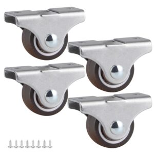 Skelang Ruedas goma 25 mm, 4x15 kg, acero inoxidable