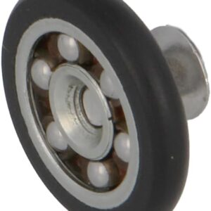 Amig MMP02 - Set 2 Rodamientos mampara 20 mm Negro