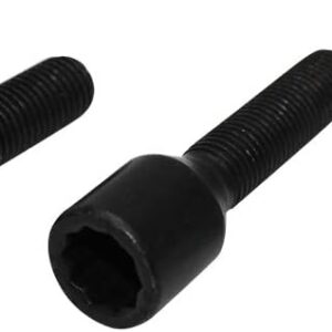 Juego tornillos estrella M12 x 1,5 – Japan Racing negro