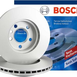 Bosch BD1669 – Discos de freno ventilados ECE-R90 (juego 2 uds.)