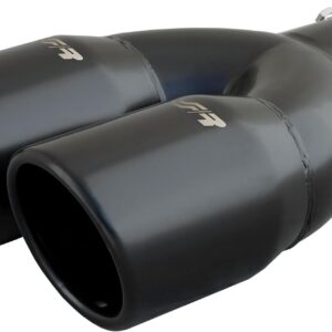 Escape Simoni Racing Doble Redondo Ø76x230mm Negro