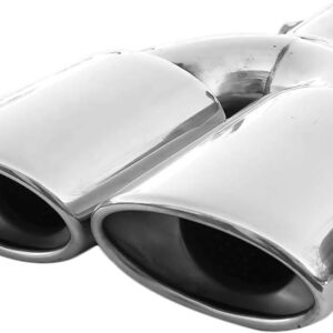 Silenciador deportivo universal CarJoy acero inoxidable cromo