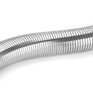 Tubo escape flexible acero inox 50 cm universal