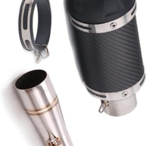 Silenciador Escape Benelli Leoncino 250/502c MCFS - Acero Inox