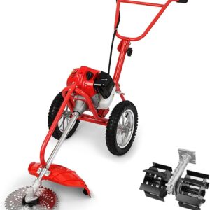 Cortacésped multifuncional ELzEy a gasolina 42,7 CC