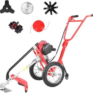Cortacésped a gasolina ELzEy 4 tiempos multifuncional