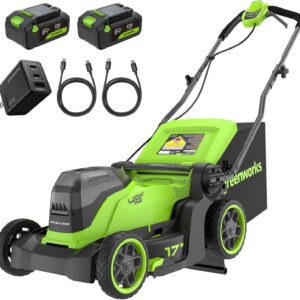 Cortacésped Greenworks 48V 41cm hasta 440m² con batería