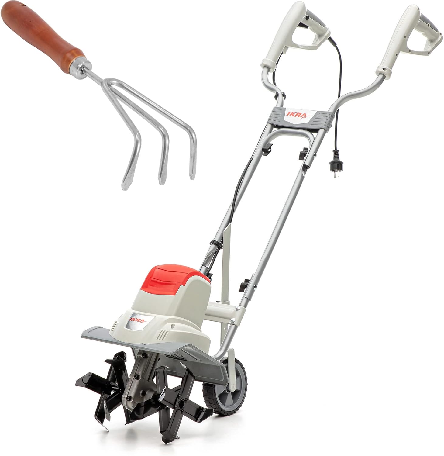 IKRA motoazada eléctrica IEM 800 S, 30 cm, profundidad 20 cm