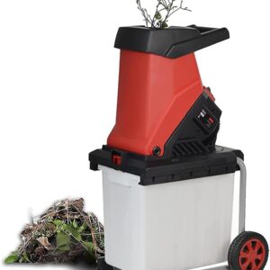 Trituradora eléctrica 2500W HLGKBY, corte 40mm, bolsa 50L