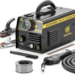 H HZXVOGEN Soldadora Multiproceso 140A 3 en 1