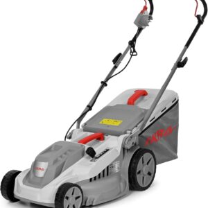 IKRA IERM 1638-1: Cortacésped eléctrico 1600W, corte 38cm y 5 alturas