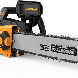 DOVAMAN Motosierra eléctrica 2400W | Tensión sin herramientas