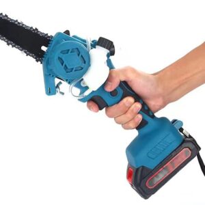 Mini motosierra eléctrica HYQNG 6" recargable 21V
