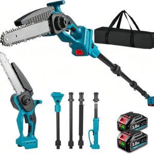 Motosierra Telescópica Yofidra 2 en 1 8" + Mini Eléctrica