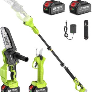 Kit poda Supstable 4 en 1: motosierra + tijeras eléctricas