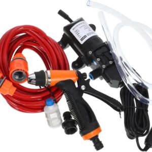 Kit bomba de agua a presión portátil para coche y jardín