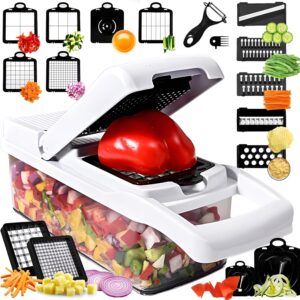 Picador de verduras 25 en 1 con contenedor RCOMG