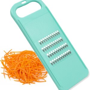 Rallador manual de verduras de acero inoxidable - Rosa