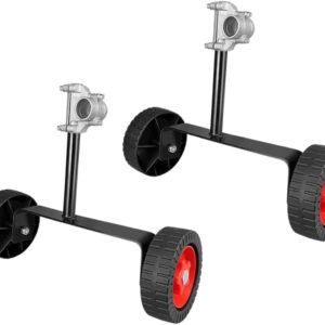 POPETPOP Ruedas soporte cortacésped (2 uds.)
