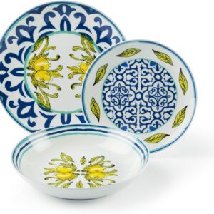 Excelsa Amalfi: Vajilla 18 piezas porcelana