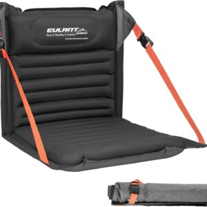 Cojín inflable con respaldo EULANT para eventos y camping