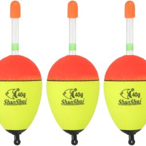 Bobbers Patikil 5 uds. 1 oz amarillos EVA pesca