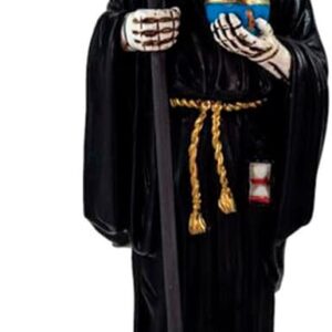 Figura Santa Muerte Negra 15 cm - DORAZEN