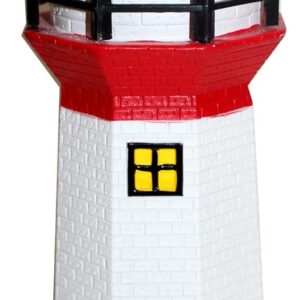 Faro solar LED pintado a mano | Alma Garden