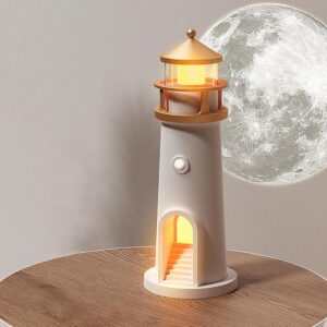 Farol LED Aisny con sensor y proyección lunar | Regalo original