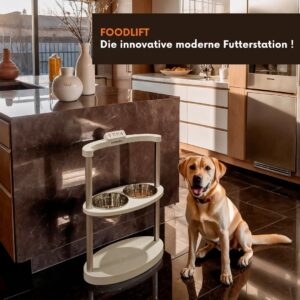 Comedero Elevado Ajustable Foodlift para Perros